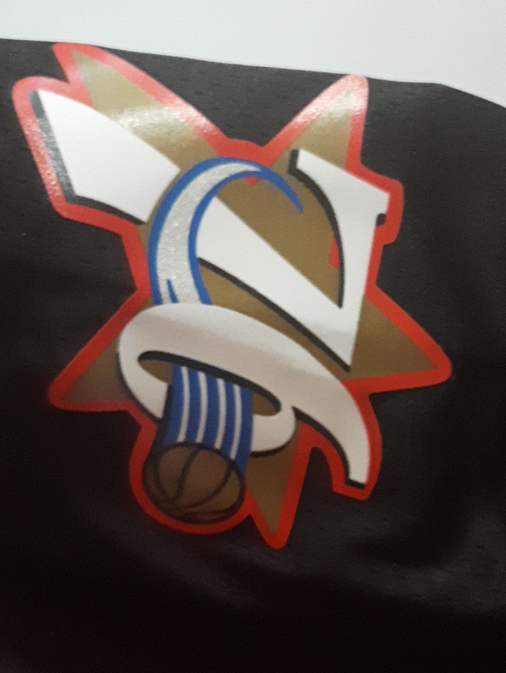 Philadelphia 76ers Mitchell & Ness Hardwood Classics 2000 Split Swingman Shorts - Picture 3 of 5